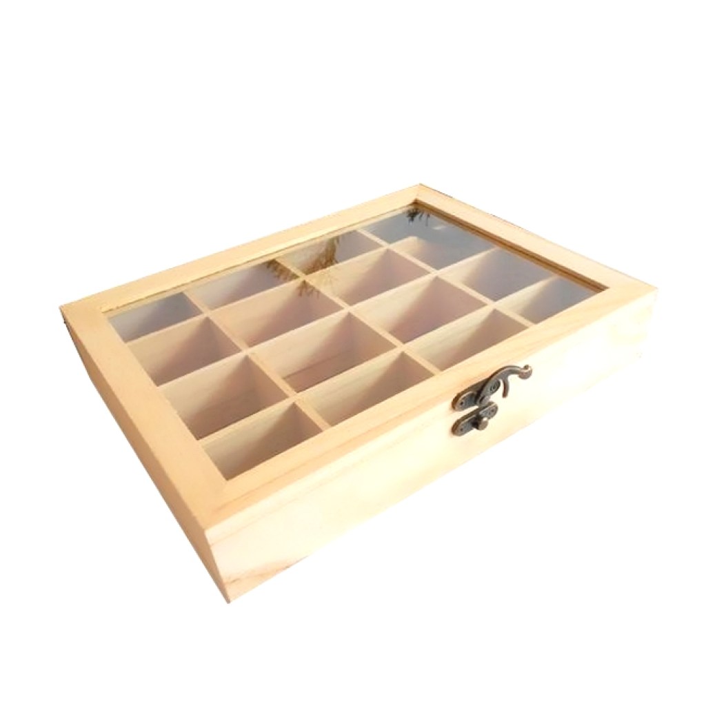 ξύλινο-κουτί-16-θέσεων-με-πλέξιγκλας